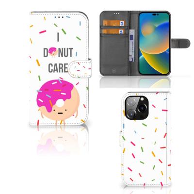 iPhone 14 Pro Max | Book Cover | Donut Roze