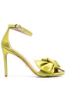 Stuart Weitzman sandales Nudistcurve Loveknot 110 mm - Vert