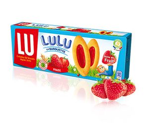 LU 3017760038409 koekje Beschuit Aardbei 120 g