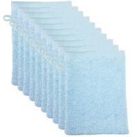 The One Washandjes Licht Blauw - 10 stuks