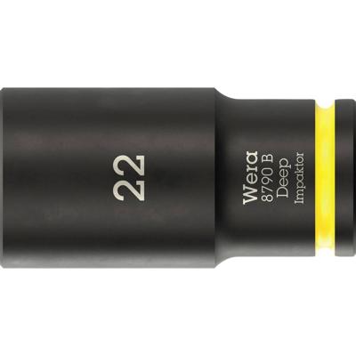Wera 8790 B Impaktor Deep 05005562001 Dop (zeskant) Dopsleutelinzetstuk 22 mm Wera 8790 B Impaktor Deep 05005562001 Dop (zeskant) Dopsleutelinzetstuk 22 mm