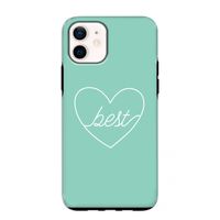 Best heart pastel: iPhone 12 mini Tough Case