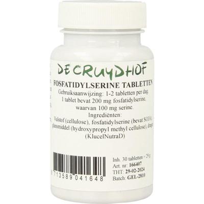 Cruydhof Fosfatidylserine 200mg