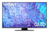 Samsung QE55Q80CATXXN tv 139,7 cm (55") 4K Ultra HD Smart TV Wifi Koolstof, Zilver