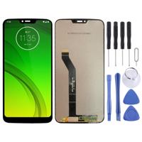 LCD-scherm en digitizer volledige assemblage voor Motorola MOTO G7 Power (zwart)