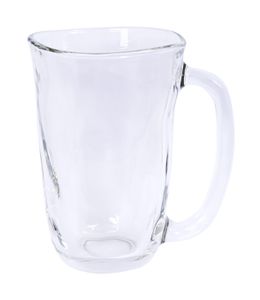 Bierglas met handvat - 410 ml - 11.9 x 9 x 13.5 cm