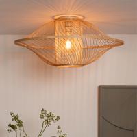 GOOD&MOJO Plafondlamp 'Maui' Bamboe, 70cm, kleur Naturel