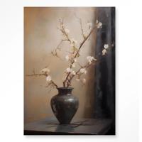 Wandkleed Light Blossom Vase 110x145 cm