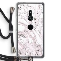 Mengelmoes: Sony Xperia XZ2 Transparant Hoesje met koord