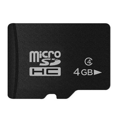 4GB High Speed geheugenkaart klasse 10 Micro SD(TF) uit Taiwan schrijven: 8mb/s lees: 12mb/s (100% echte Capacity)(Black)