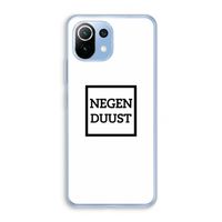 Negenduust vierkant: Xiaomi Mi 11 Lite Transparant Hoesje