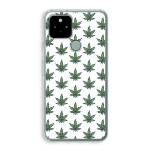 Weed: Google Pixel 5 Transparant Hoesje