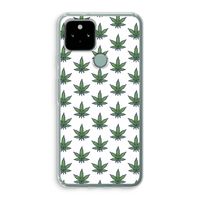 Weed: Google Pixel 5 Transparant Hoesje