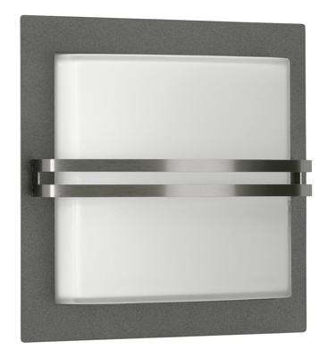 Albert Antraciet wandlamp buitenSquare 26cm - 626250