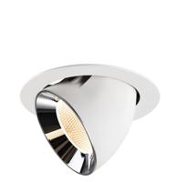 SLV InbouwspotNuminos Gimble XL wit/chroom 2700K - 20gr - 1009875