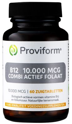 Proviform Vitamine B12 10000 Mcg Combi Zuigtabletten