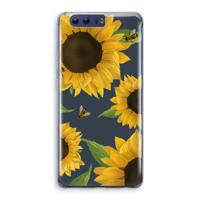 Sunflower and bees: Honor 9 Transparant Hoesje - thumbnail