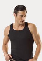 Heren Onderhemd - Singlet - 4 Pack - Zwart