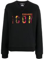 DSQUARED2 sweat en coton à imprimé Icon - Noir