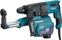 Makita hr2652j 230 v combihamer | sds-plus | met stofafzuigunit in mbox - hr2652j
