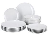 SILVERCREST Serviesset 18-delig (Wit)
