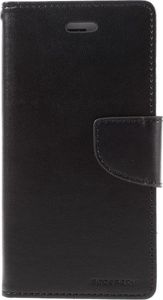 Bravo Diary Wallet Leren Hoesje iPhone 7 -8 - Se(2020)- Zwart