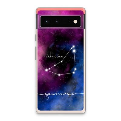 Sterrenbeeld - Donker: Google Pixel 6 Transparant Hoesje