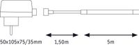 Paulmann SimpLED Outdoor Stripe 78906 LED-strip complete set Met connector (male) 24 V 5 m Warmwit 1 stuk(s) - thumbnail