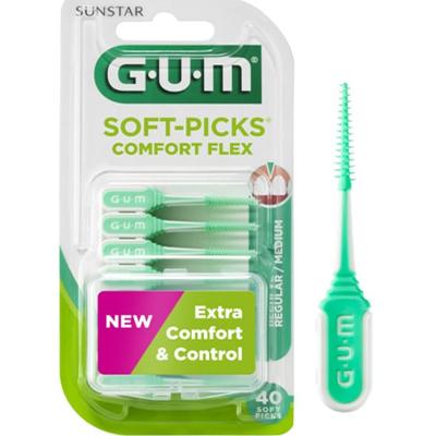 GUM GUM Soft-Picks Comfort Flex Medium - 40 stuks