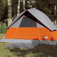 VidaXL Koepeltent 3-persoons waterdicht oranje