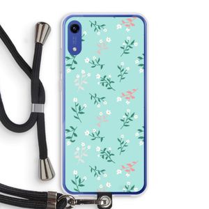 Small white flowers: Honor Play 8A Transparant Hoesje met koord