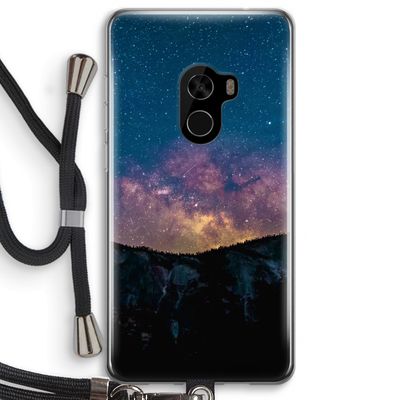 Travel to space: Xiaomi Mi Mix 2 Transparant Hoesje met koord