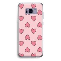 Ondersteboven verliefd: Samsung Galaxy S8 Plus Transparant Hoesje