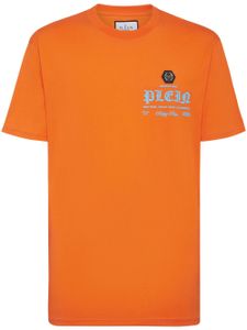 Philipp Plein t-shirt en coton à logo imprimé - Orange