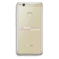 uw waarde daalt niet: Huawei Ascend P10 Lite Transparant Hoesje