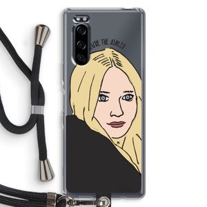 Ashley: Sony Xperia 5 Transparant Hoesje met koord