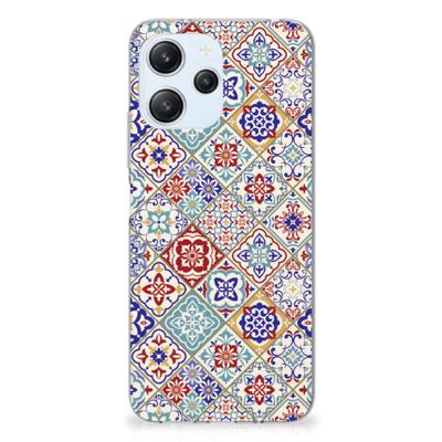 Xiaomi Redmi 12 4G | TPU | Siliconen hoesje | Tiles Color Xiaomi Redmi 12 4G | TPU | Siliconen hoesje | Tiles Color