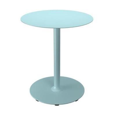 Houe Pico tuintafel Ø64 cm Ice Blue rond onderstel