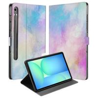 Book Case Hoesje met Standaard Watercolor Light Samsung Galaxy Tab S10 FE | Tab S9 FE Book Case Hoesje met Standaard Watercolor Light Samsung Galaxy Tab S10 FE | Tab S9 FE