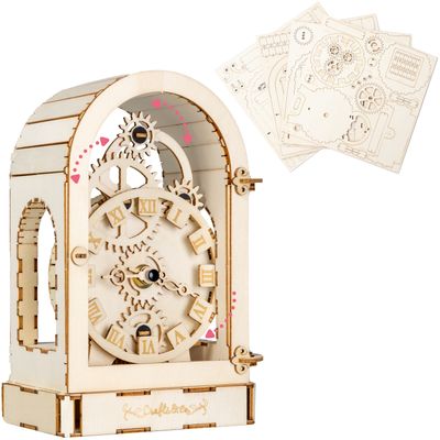 Houten Bouwpakket - Vintage Klok