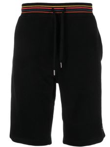 Paul Smith short de sport à bords contrastants - Noir