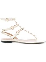 Valentino Garavani sandales Rockstud - Tons neutres