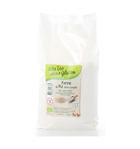 Rijstmeel halfvolkoren glutenvrij bio