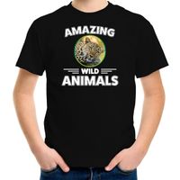 T-shirt jaguars are serious cool zwart kinderen - jachtluipaarden/ jaguar shirt XL (158-164)  -
