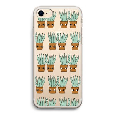 Sansevieria: iPhone 7 Transparant Hoesje