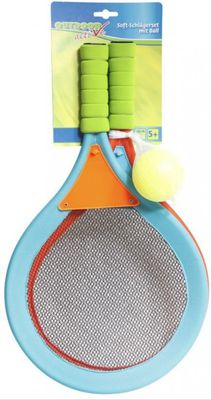Outdoor actief zacht racketset met bal, lengte 46 cm