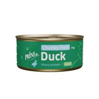 Prins Chunky Paté Adult eend natvoer kat 48 x 70 g Prins Chunky Paté Adult eend natvoer kat 48 x 70 g