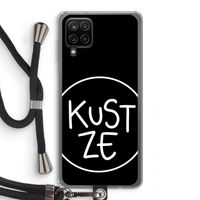 KUST ZE: Samsung Galaxy A12 Transparant Hoesje met koord