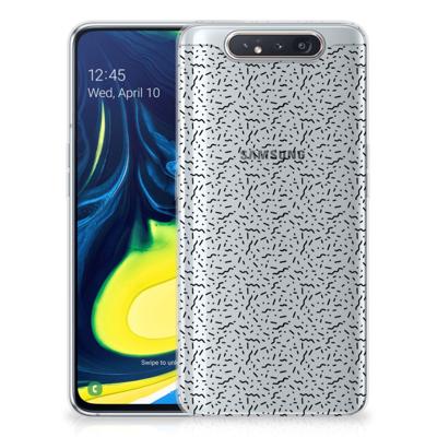 Samsung Galaxy A80 | TPU bumper | Stripes Dots