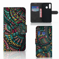 Huawei P30 Lite (2020) Telefoon Hoesje Aztec - thumbnail